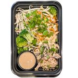 Hoisen Chicken & Sprout w Sesame Ginger Drizzle